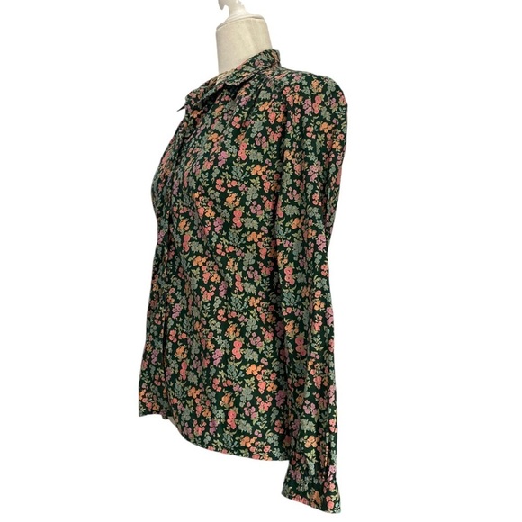 Matisse of Bond Street Liberty of London Fabric Floral Blouse Long Sleeve Vtg 70 - Picture 3 of 7